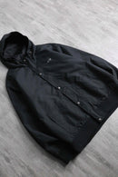 “OAKLEY” poly zip up hooded jacket