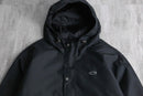 “OAKLEY” poly zip up hooded jacket