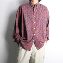 "Ralph Lauren" Floral Pattern Cotton Shirt