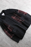 mulch pattern switch wool jacket