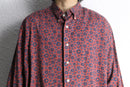 "Ralph Lauren" Floral Pattern Cotton Shirt