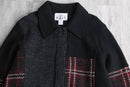 mulch pattern switch wool jacket