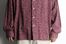 "Ralph Lauren" Floral Pattern Cotton Shirt