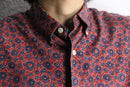 "Ralph Lauren" Floral Pattern Cotton Shirt