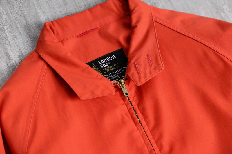 “London Fog” T/C twill drizzler jacket