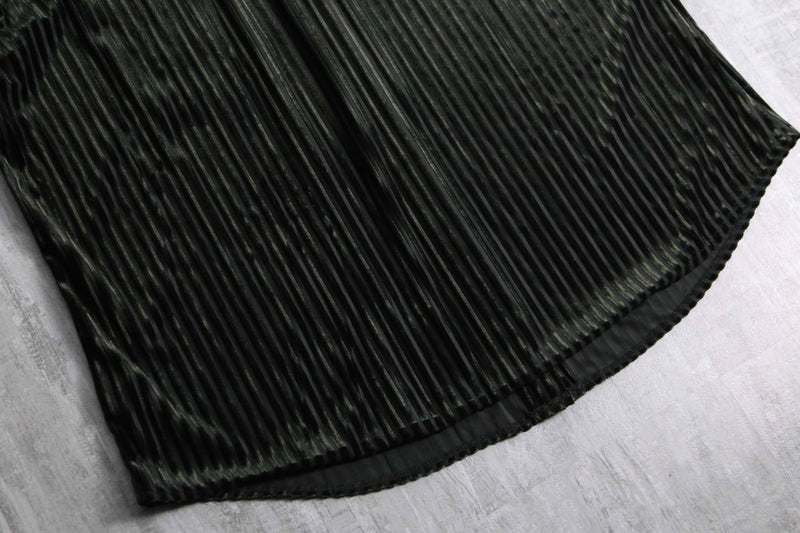 2000s GAP velvet stripe sheer shirt