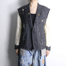 "Re:make" embroidery tailored jacket