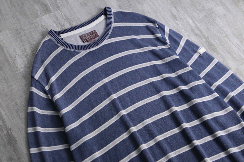1990s Marlboro Classics cotton border knit