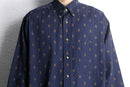 "nautica"paisley pattern cotton shirt