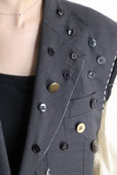 "Re:make" embroidery tailored jacket