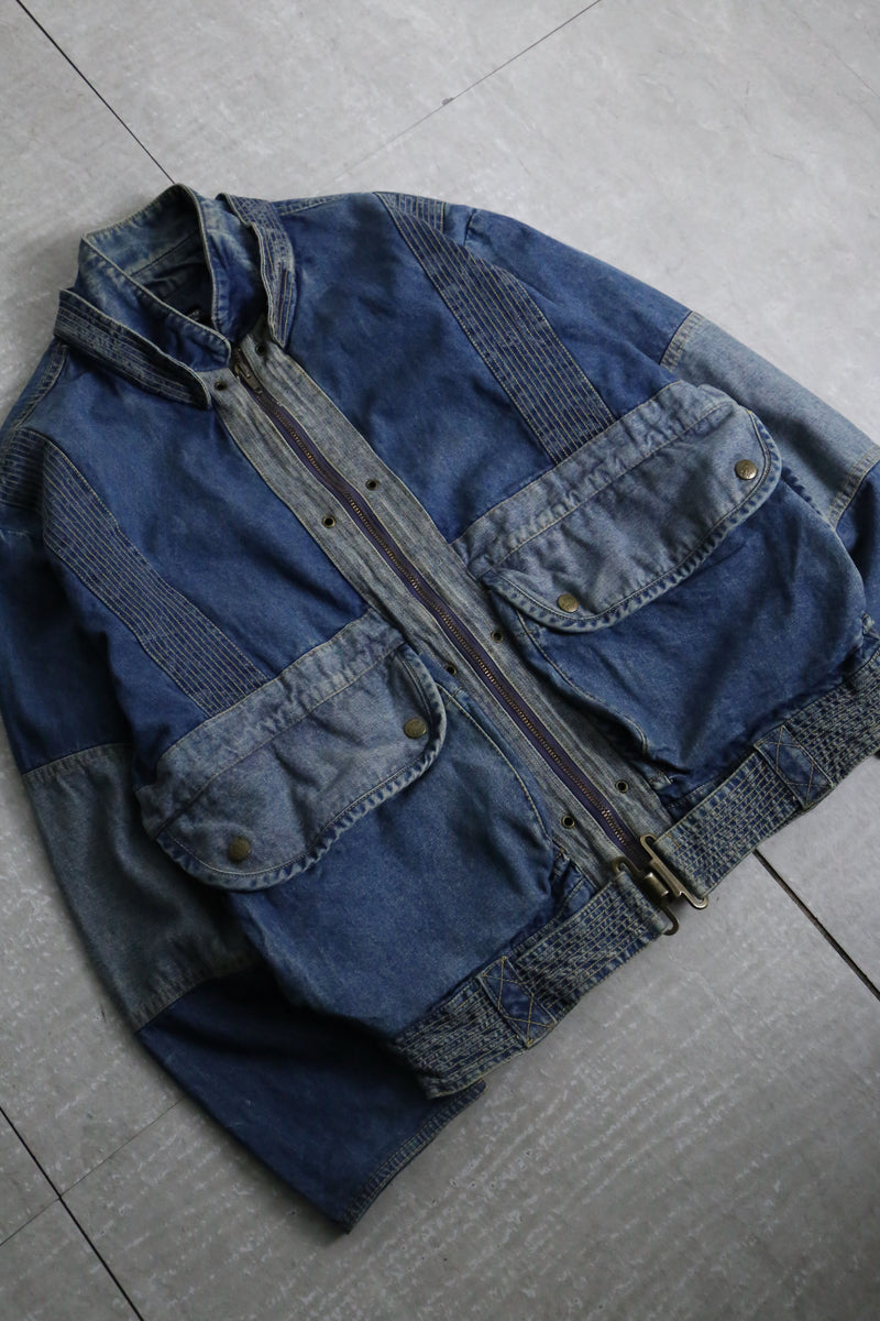 1980-90s Jag jeans single riders denim jkt