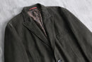 gray khaki cotton twill easy tailored jacket