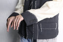"Re:make" embroidery tailored jacket