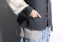 "Re:make" embroidery tailored jacket