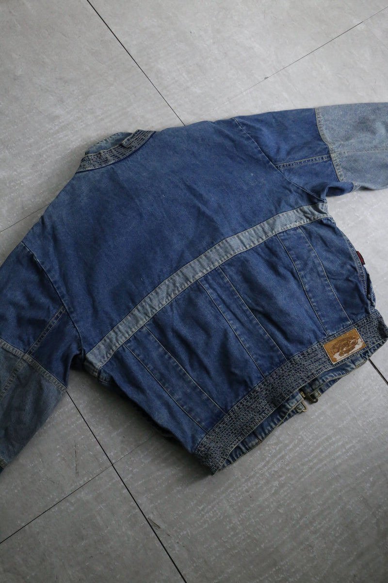 1980-90s Jag jeans single riders denim jkt