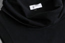 ”NEIMAN MARCUS” black high neck no sleeve knit