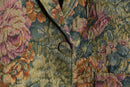 botanical jacquard tailored jacket