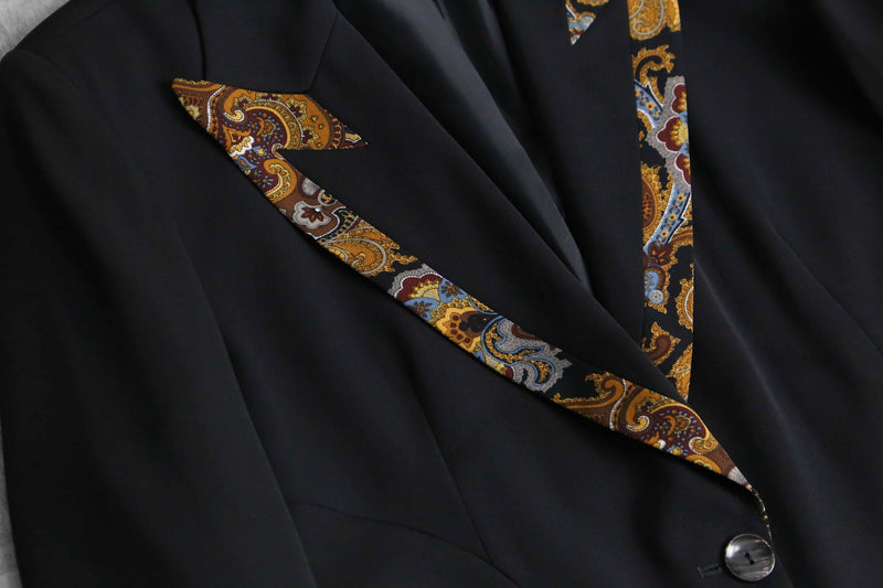 paisley switch tailored jacket