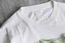 red-eyed tree frog print tee