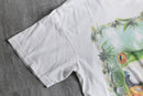 red-eyed tree frog print tee