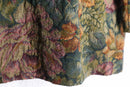 botanical jacquard tailored jacket
