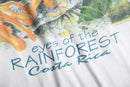 red-eyed tree frog print tee