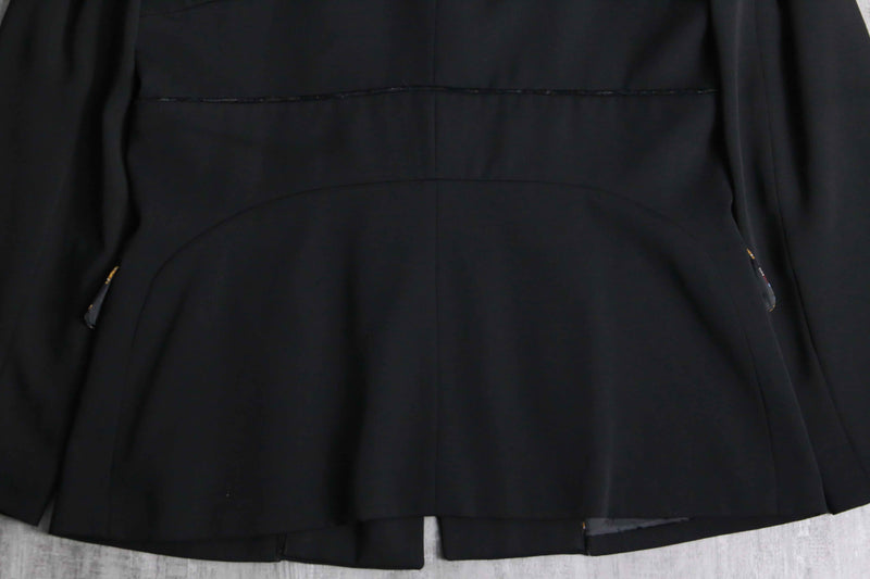 paisley switch tailored jacket
