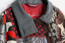 statement patchwork coat