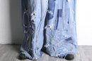 "Re:make" patchwork wide denim
