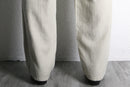 linen cotton wide easy cargo pants
