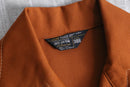 70’s “JC Penny” terracotta poly twill shirt jacket