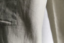 linen cotton wide easy cargo pants
