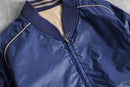 1980’s~90’s beige × navy reversible blouson