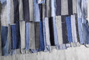 ''Re:make''random pattern denim design jacket