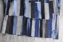 ''Re:make''random pattern denim design jacket