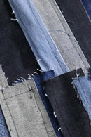 ''Re:make''random pattern denim design jacket