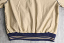 1980’s~90’s beige × navy reversible blouson
