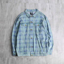pastel check cotton tracker jacket