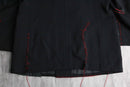 "Re:make" leather patchwork tailored jacket