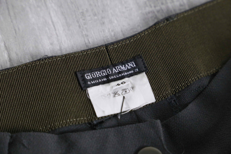 1980-90s vintage Giorgio Armani 2tuck trousers