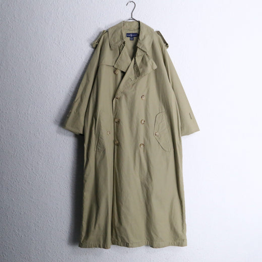 1990s Ralph Lauren cotton trench coat