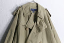 1990s Ralph Lauren cotton trench coat
