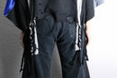 "Re:make" braided fringe lace damaged Tee