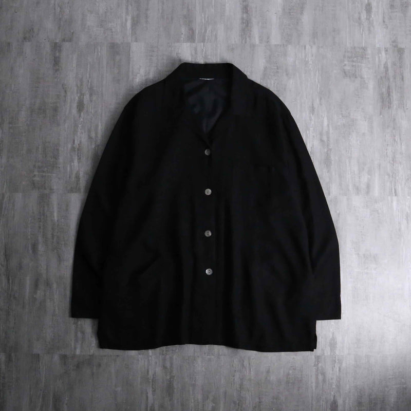unknown 4B loose linen easy jacket