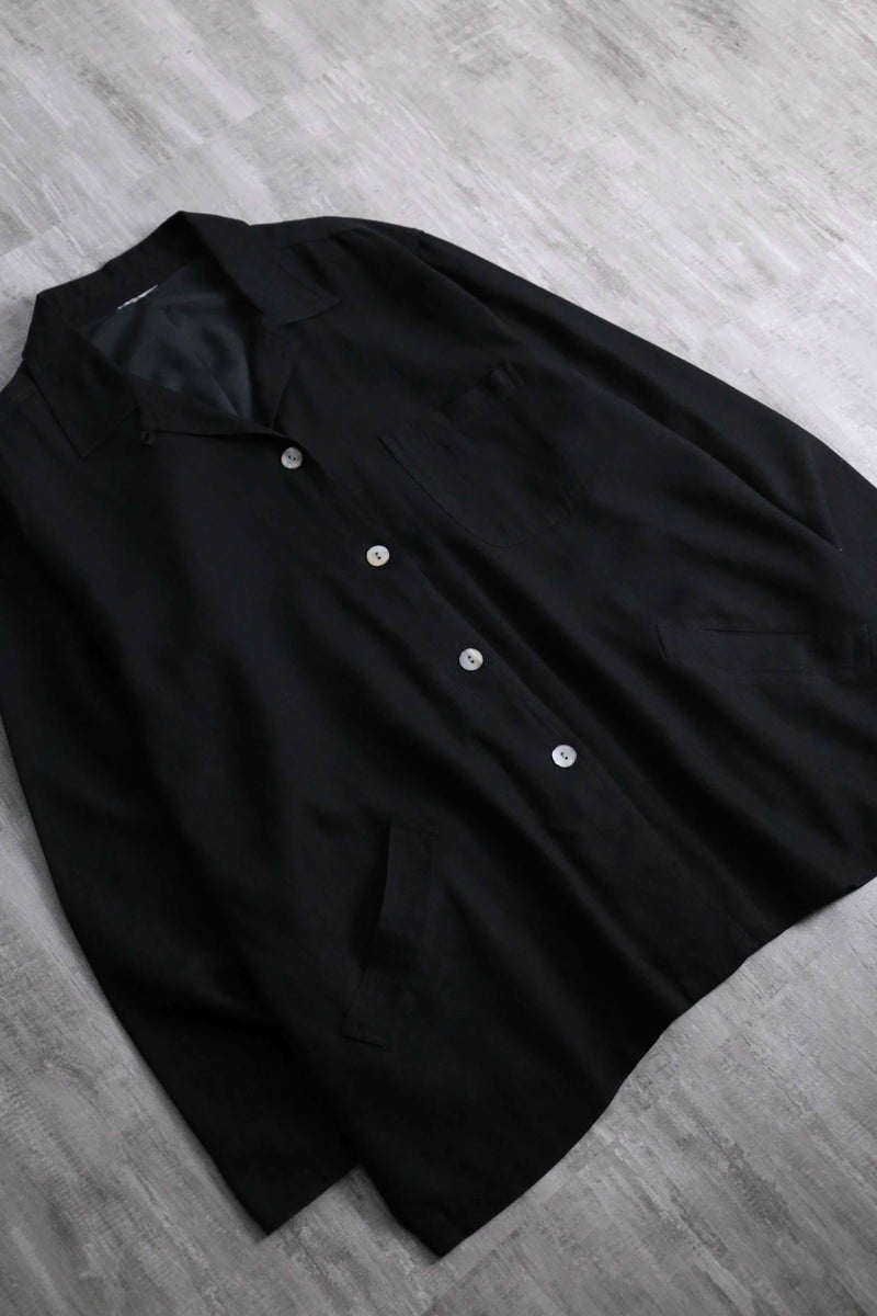 unknown 4B loose linen easy jacket