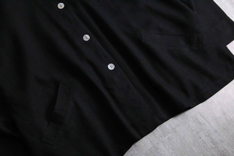 unknown 4B loose linen easy jacket