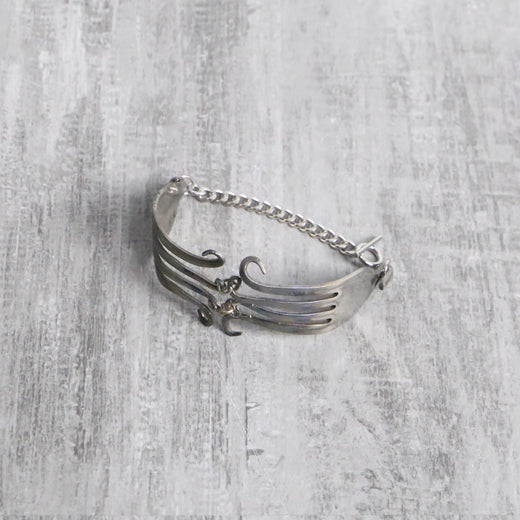 Vintage fork chain bracelet