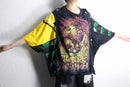 "Re:make" braided fringe damaged Tee