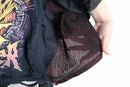 "Re:make" braided fringe damaged Tee