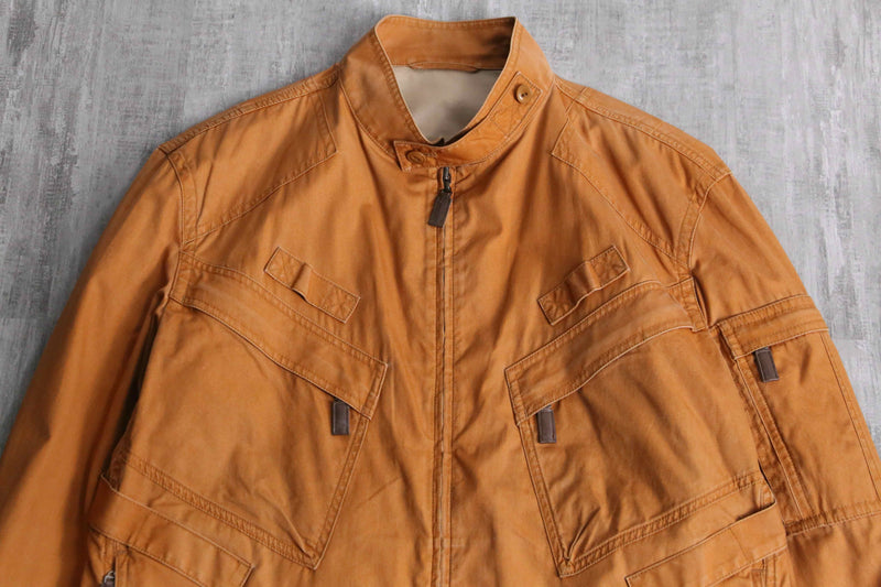 gimik pocket single riders jacket